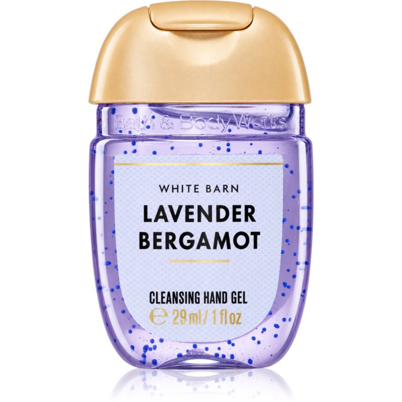Bath & Body Works Lavender Bergamot gel pentru curățarea mâinilor 29 ml