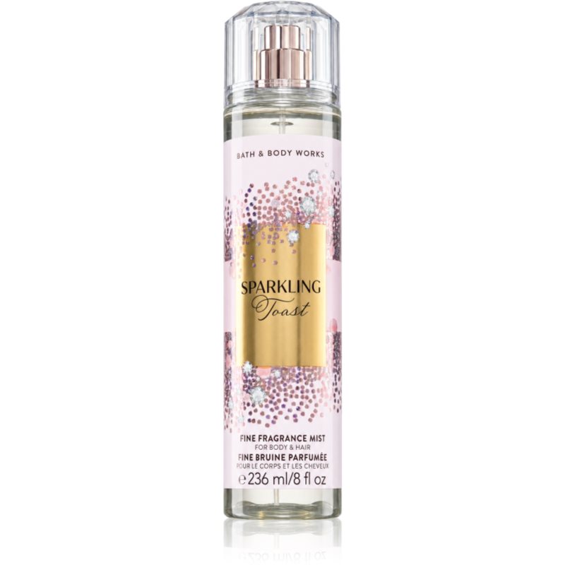 Bath & Body Works Sparkling Toast brumă parfumată pentru corp si par pentru femei 236 ml