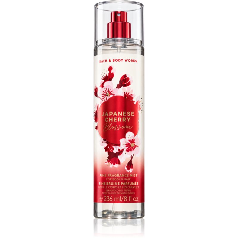 Bath & Body Works Japanese Cherry Blossom brumă parfumată pentru corp si par pentru femei 236 ml