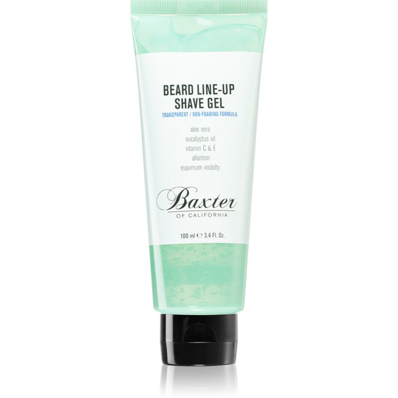 Baxter of California Beard Line-up gel pentru bărbierit 100 ml