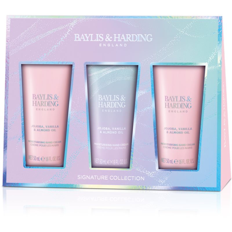 Baylis & Harding Jojoba, Vanilla & Almond Oil set cadou de maini cu ulei de migdale