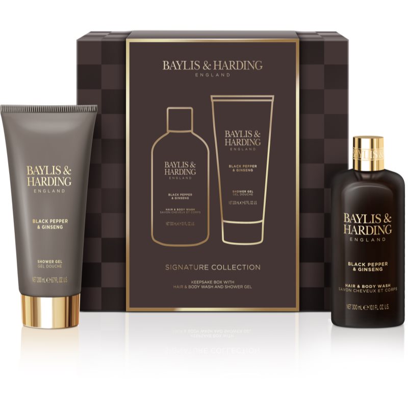 Baylis & Harding Black Pepper & Ginseng set cadou in dus pentru bărbați