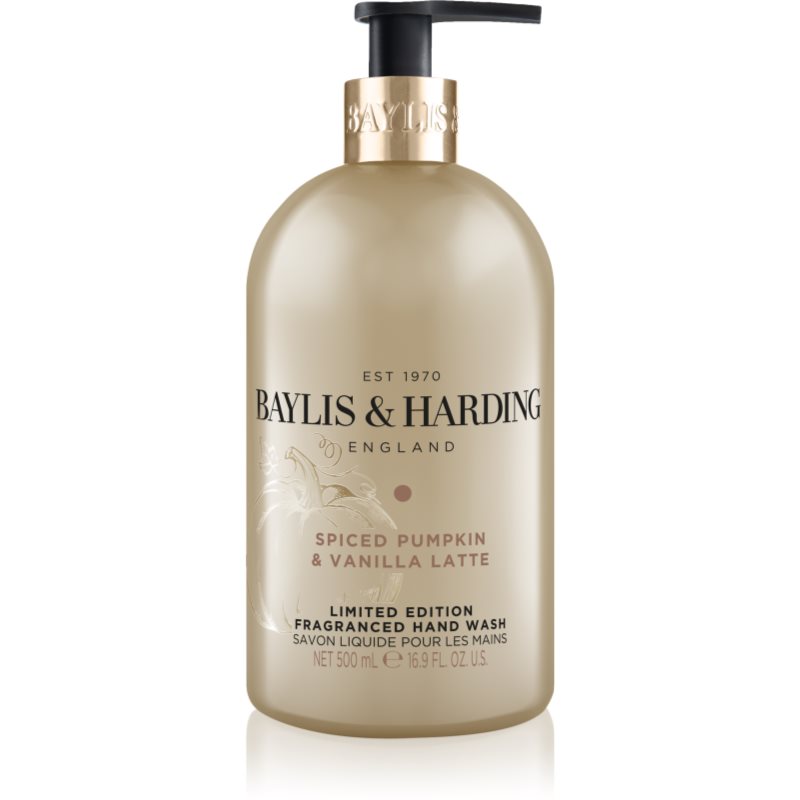 Baylis & Harding Spiced Pumpkin & Vanilla Latte Săpun lichid pentru mâini 500 ml