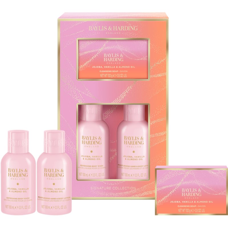 Baylis & Harding Jojoba, Vanilla & Almond Oil set cadou pentru corp Baylis & Harding Jojoba, Vanilla & Almond Oil set cadou pentru corp