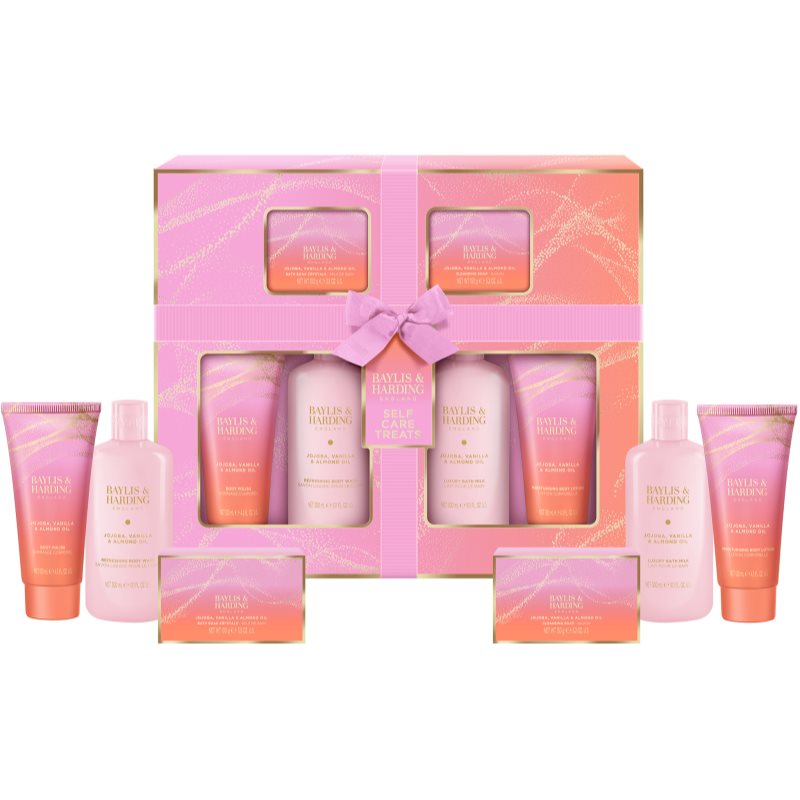 Baylis & Harding Jojoba, Vanilla & Almond Oil set cadou pentru corp Baylis & Harding Jojoba, Vanilla & Almond Oil set cadou pentru corp