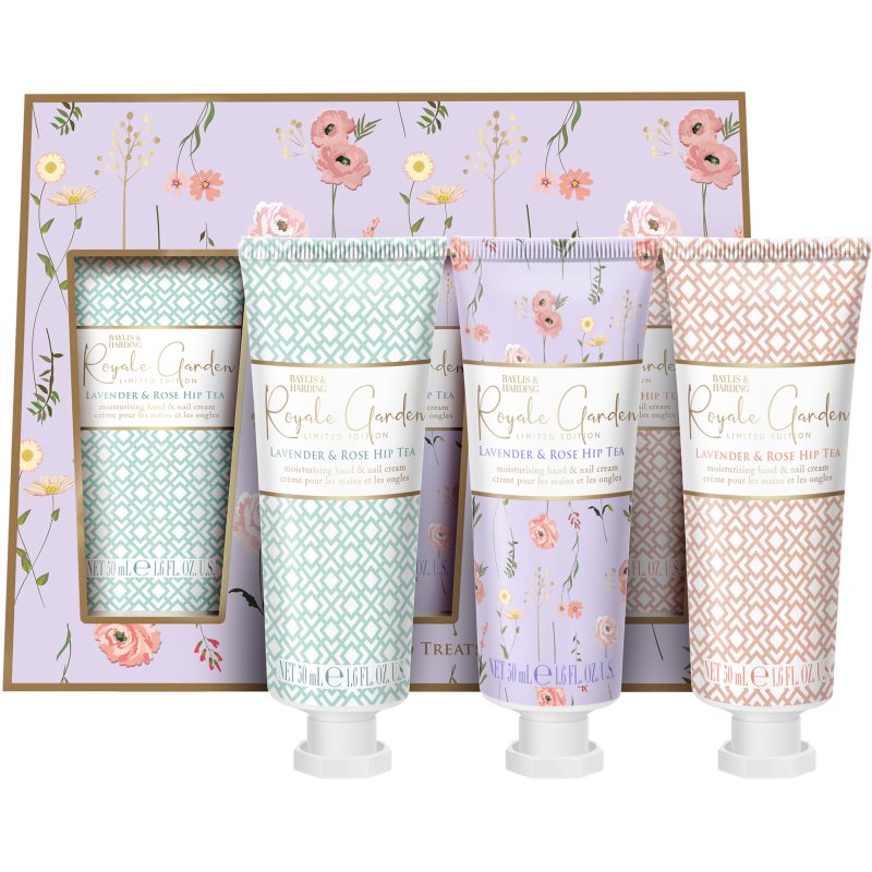 Baylis & Harding Royale Garden Lavender & Rose Hip Tea set cadou de maini
