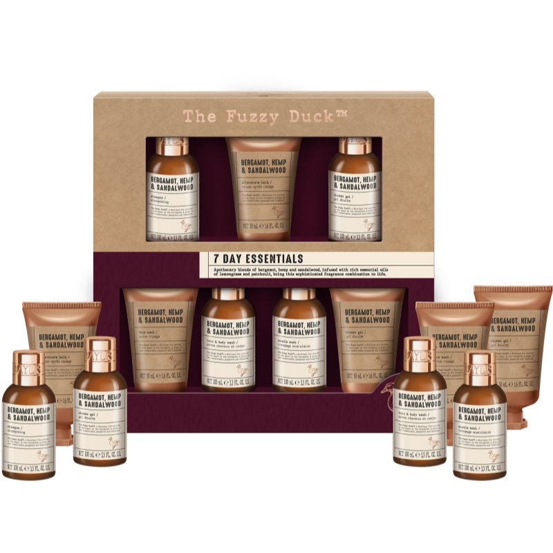 Baylis & Harding The Fuzzy Duck Bergamot, Hemp & Sandalwood set cadou pentru barbati Baylis & Harding The Fuzzy Duck Bergamot, Hemp & Sandalwood set cadou pentru barbati