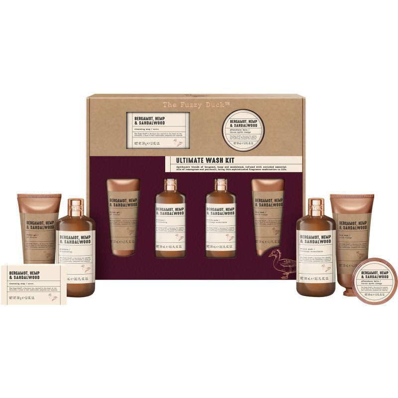 Baylis & Harding The Fuzzy Duck Bergamot, Hemp & Sandalwood set cadou pentru barbati Baylis & Harding The Fuzzy Duck Bergamot, Hemp & Sandalwood set cadou pentru barbati
