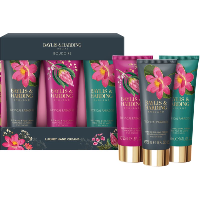 Baylis & Harding Boudoire Tropical Paradise crema de maini set cadou