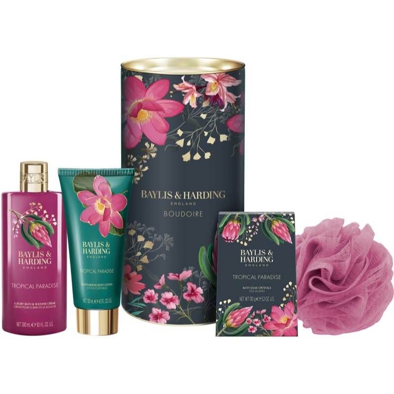 Baylis & Harding Boudoire Tropical Paradise set cadou cutie de metal