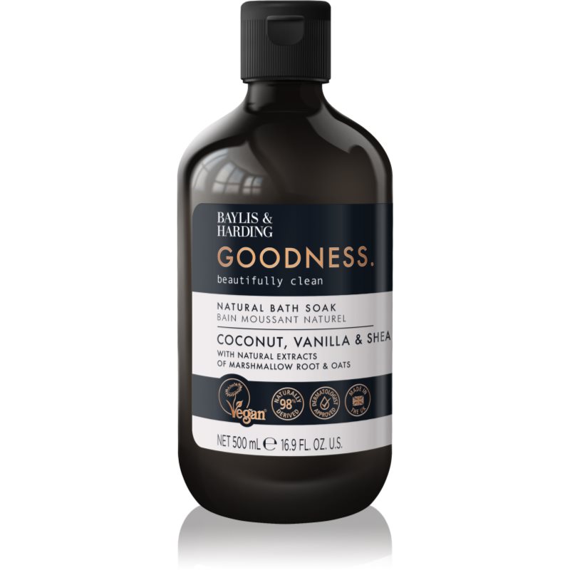 Baylis & Harding Goodness Coconut, Vanilla & Shea spuma de baie 500 ml