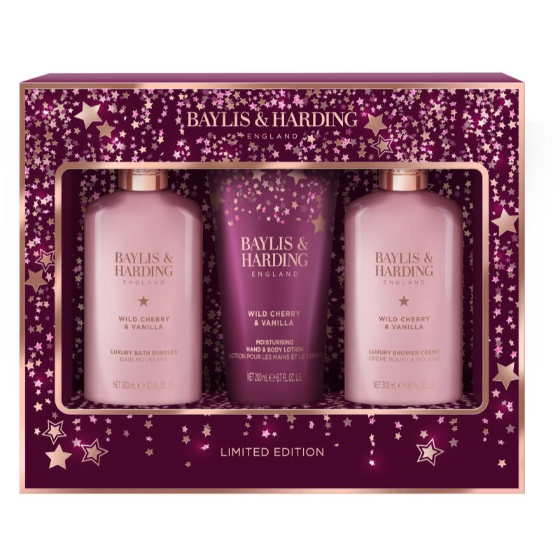 Baylis & Harding Wild Cherry & Vanilla set cadou pentru baie