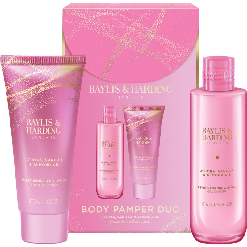Baylis & Harding Jojoba, Vanilla & Almond Oil set cadou pentru corp