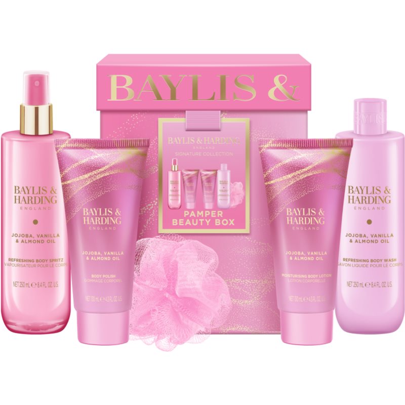Baylis & Harding Jojoba, Vanilla & Almond Oil set cadou pentru corp