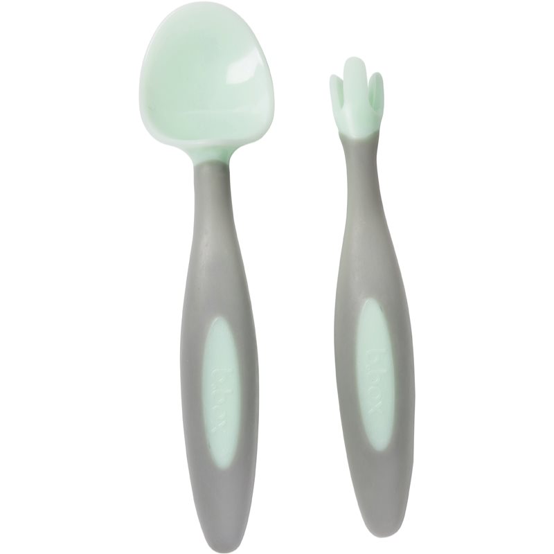 B.Box Gelato Cutlery tacâmuri pentru copii Pistachio 9m+ 2 buc