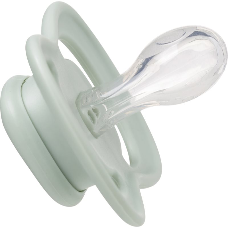 B.Box Silicone 6m+ suzetă Sage/Vanilla 2 buc