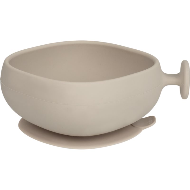 B.Box Silicone Bowl bol din silicon cu capac Beige 300 ml