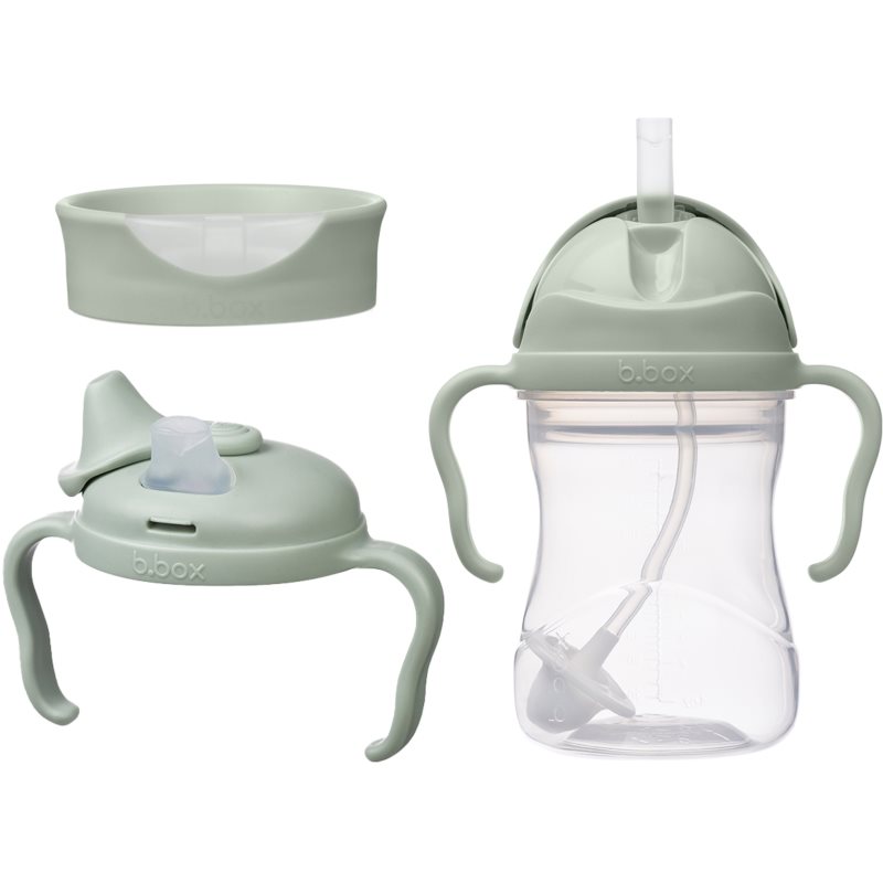b.box 3-in-1 Value Set set de băut Sage 4m+ 240 ml