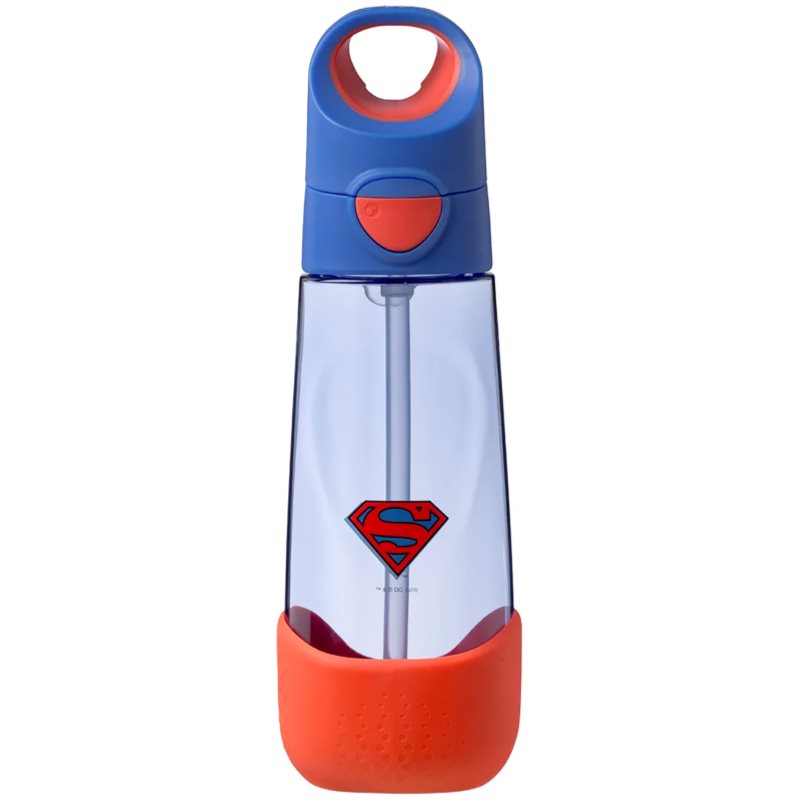 b.box Superman biberon cu pai 600 ml - Imagine 1