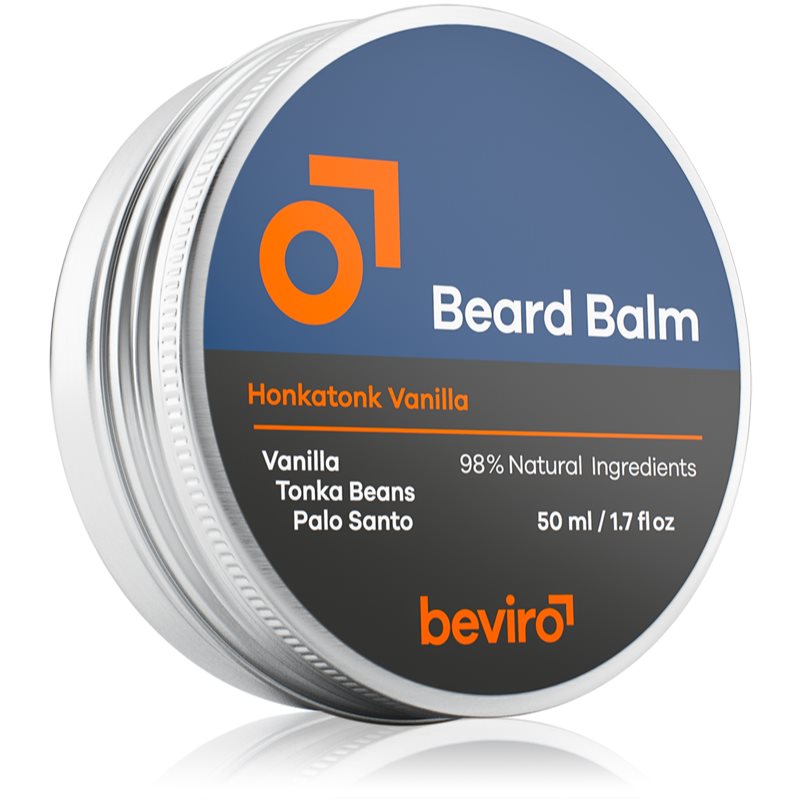 Beviro Honkatonk Vanilla Beard Balm balsam pentru barba 50 ml