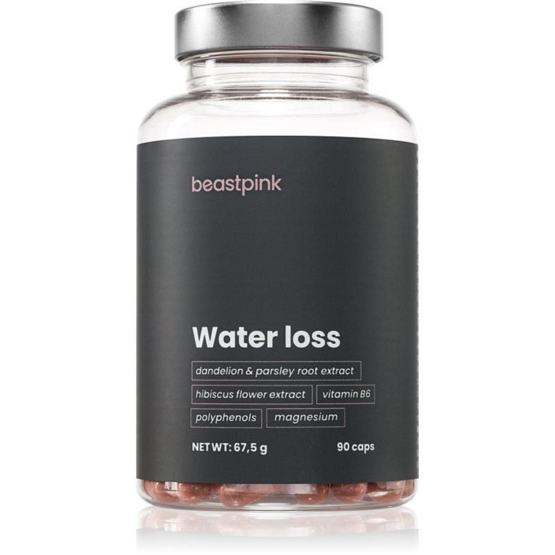 BeastPink Water Loss capsule pentru scăderea retenției de apă în organism 90 caps.