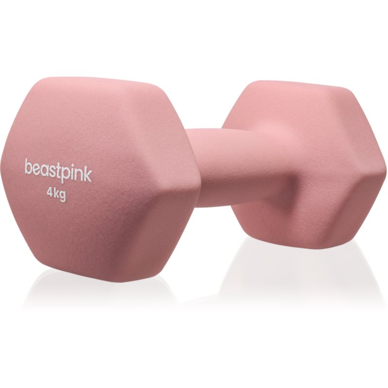 BeastPink Hex ganteră pentru o singură mână 4 kg BeastPink Hex ganteră pentru o singură mână 4 kg