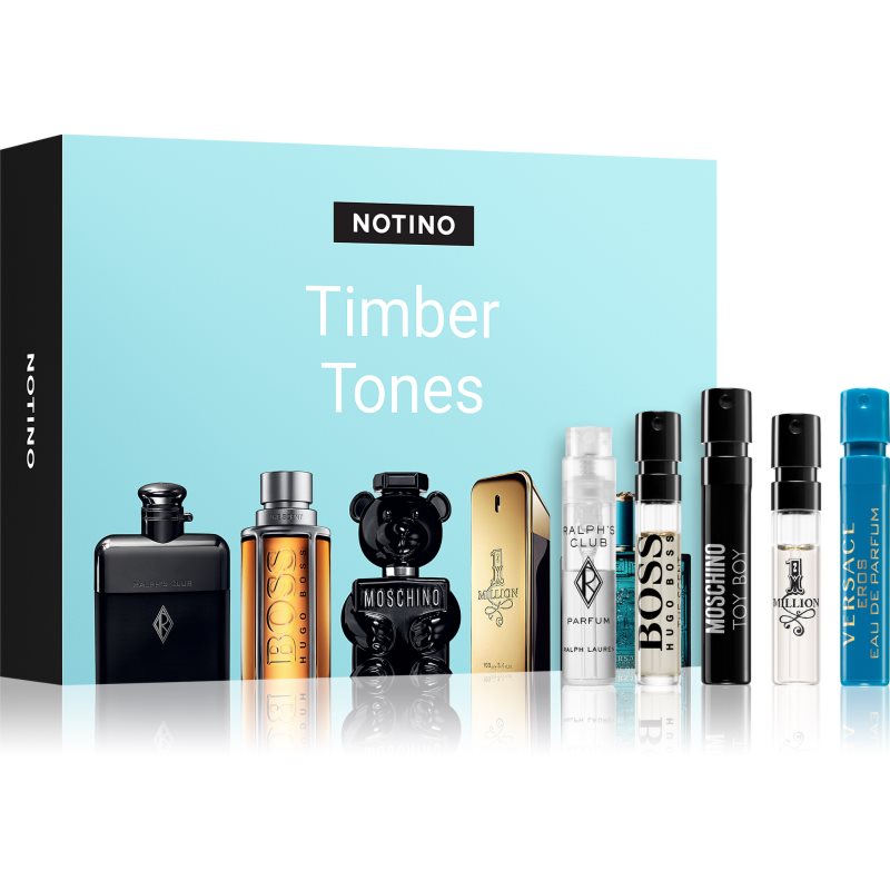 Beauty Discovery Box Notino Timber Tones set pentru bărbați