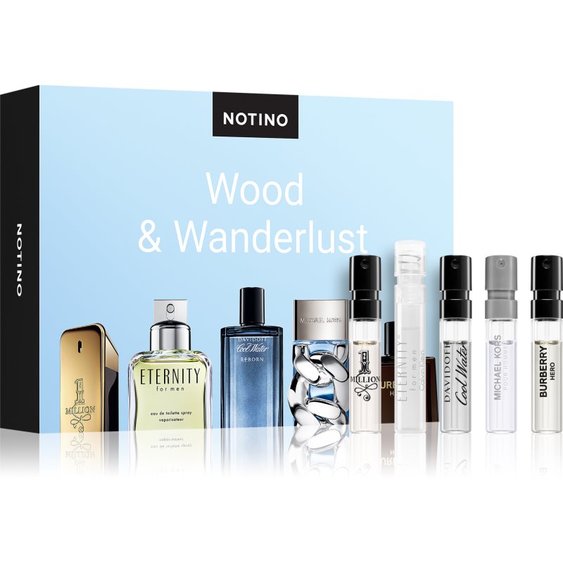 Beauty Discovery Box Notino Wood & Wanderlust set pentru bărbați