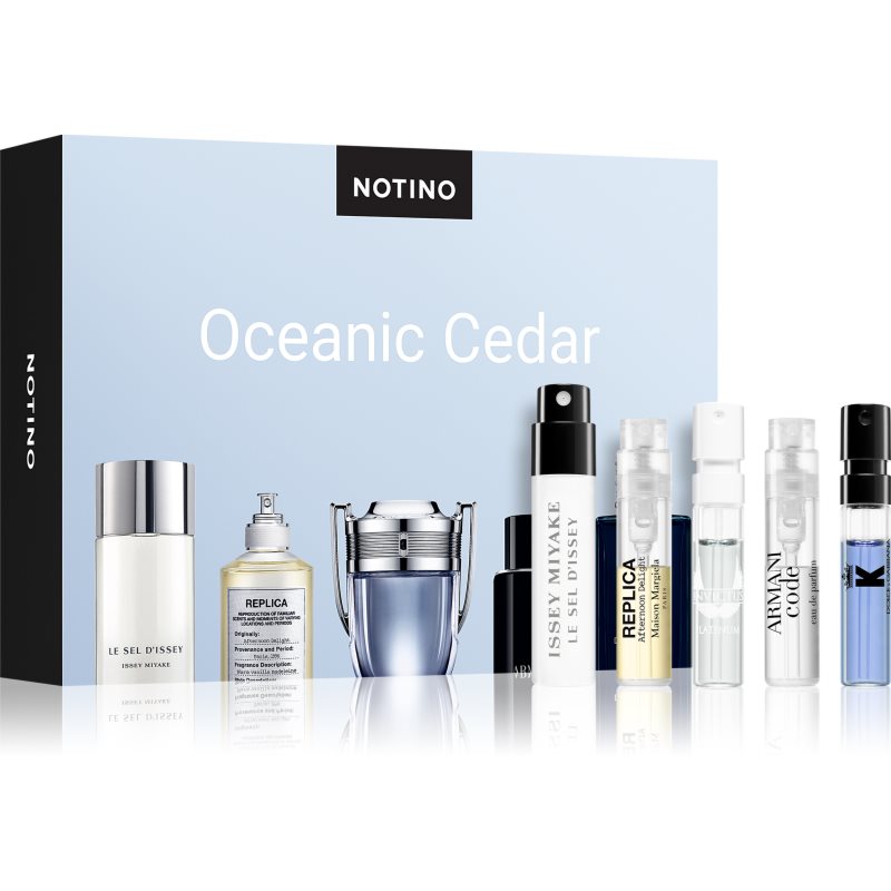 Beauty Discovery Box Notino Oceanic Cedar set pentru bărbați