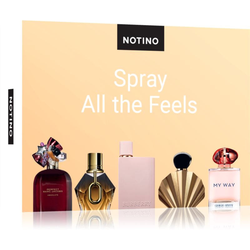 Beauty Discovery Box Notino Spray All the Feels set pentru femei