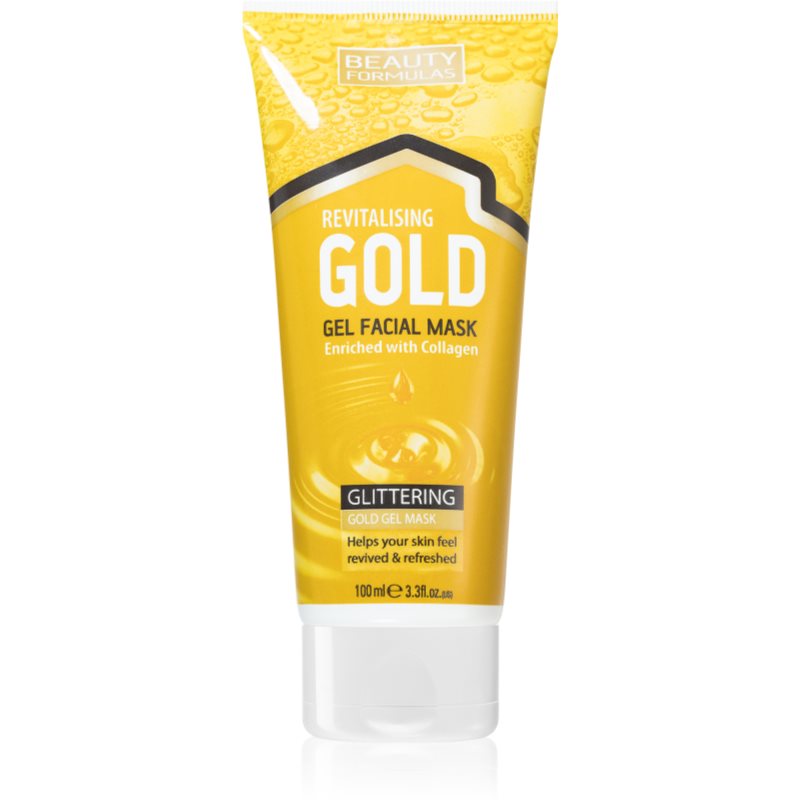 Beauty Formulas Gold masca gel cu colagen 100 ml