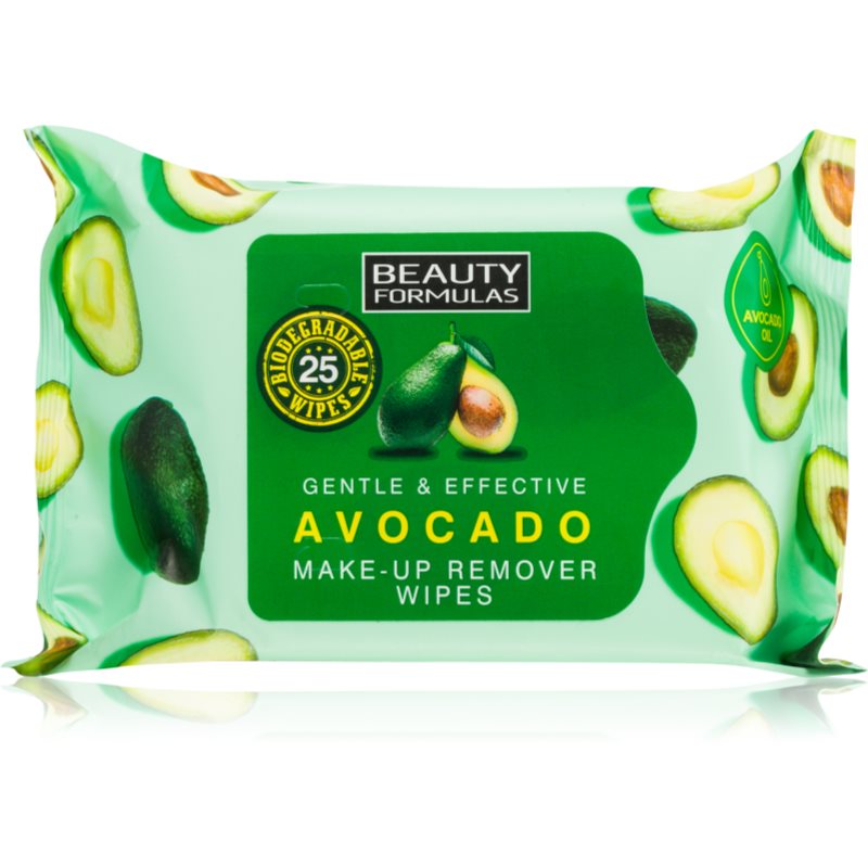 Beauty Formulas Avocado Șervețele umede 25 buc