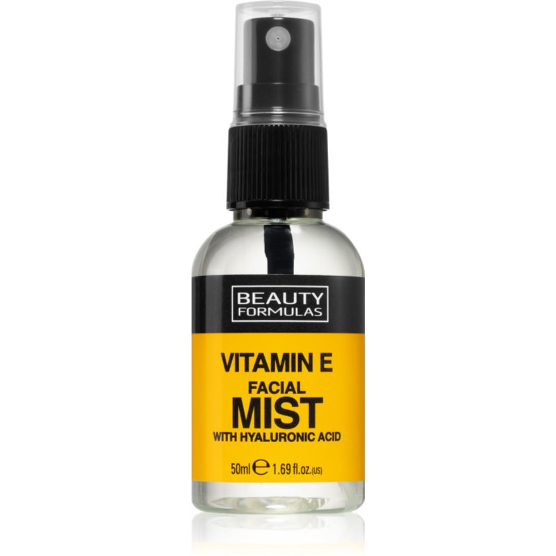 Beauty Formulas Vitamin E ceață de piele hidratantă și energizantă pentru corp 50 ml