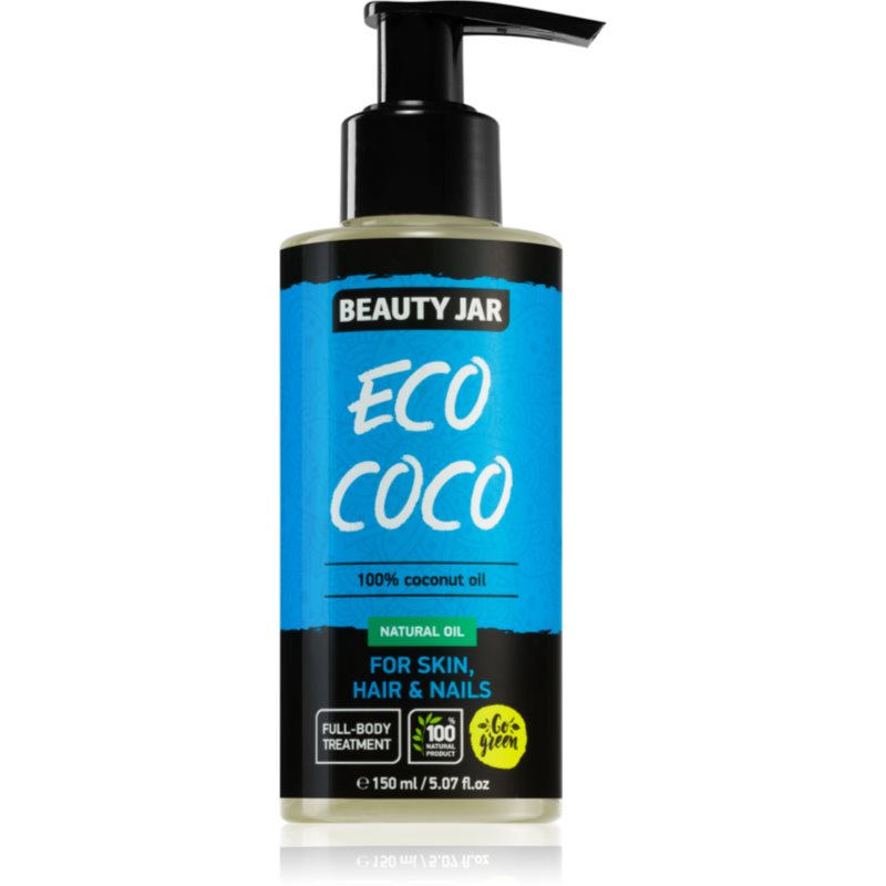 Beauty Jar Eco Coco ulei de nuca de cocos pentru corp si par 150 ml