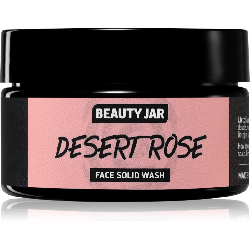 Beauty Jar Desert Rose sapun pentru curatarea fetei pentru piele sensibilă 25 g