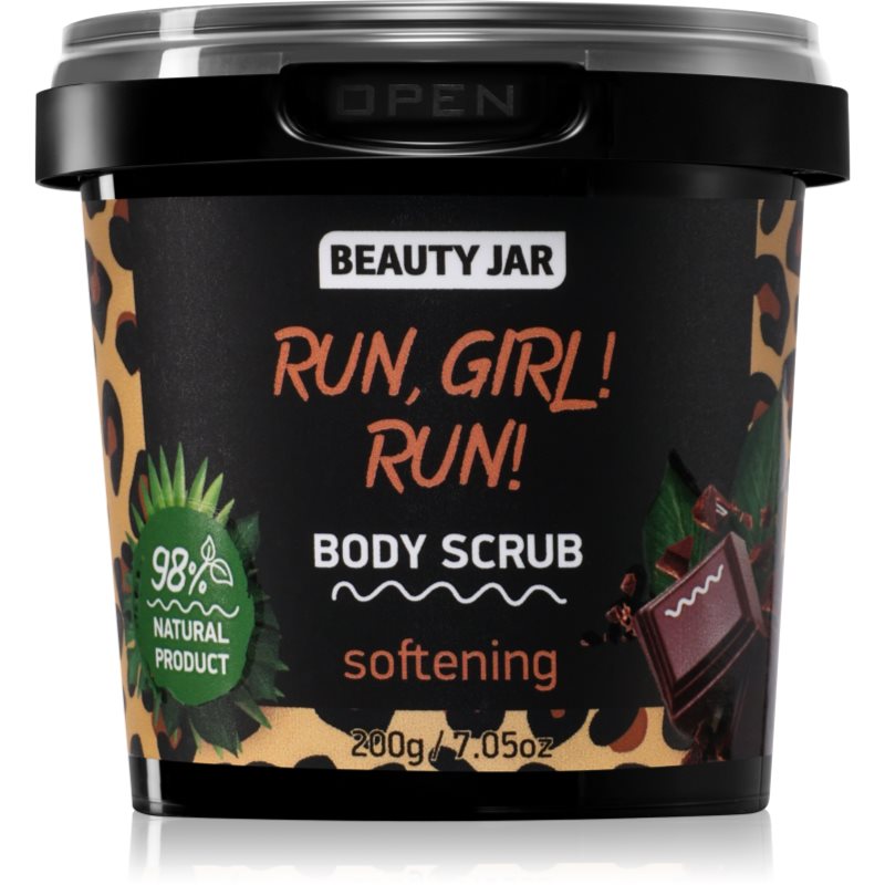 Beauty Jar Run, Girl! Run! exfoliant de corp pentru matifiere cu vitamina E 200 g