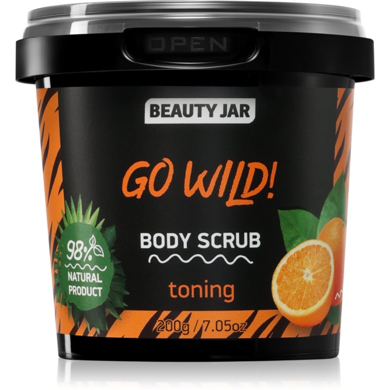 Beauty Jar Go Wild! exfoliant de corp hidratant cu efect revigorant 200 g