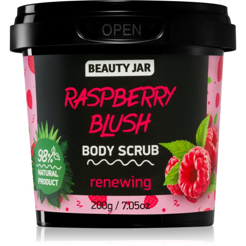 Beauty Jar Raspberry Blush peeling pentru corp cu efect revigorant 200 g