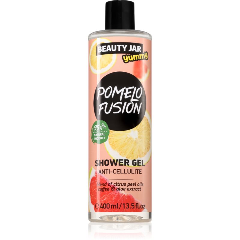 Beauty Jar Yummy Pomelo Fusion gel de dus revigorant anti-celulită 400 ml Beauty Jar Yummy Pomelo Fusion gel de dus revigorant anti-celulită 400 ml