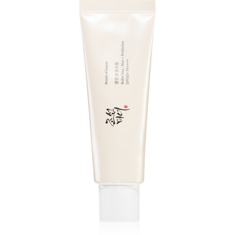 Beauty Of Joseon Relief Sun Rice + Probiotics crema protectoare pentru fata cu probiotice SPF 50+ 50 ml