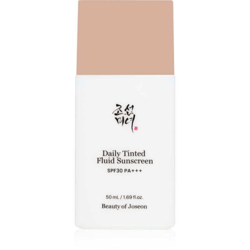 Beauty of Joseon Daily Tinted Fluid Sunscreen fluid protecție SPF 30 culoare LP110 50 ml