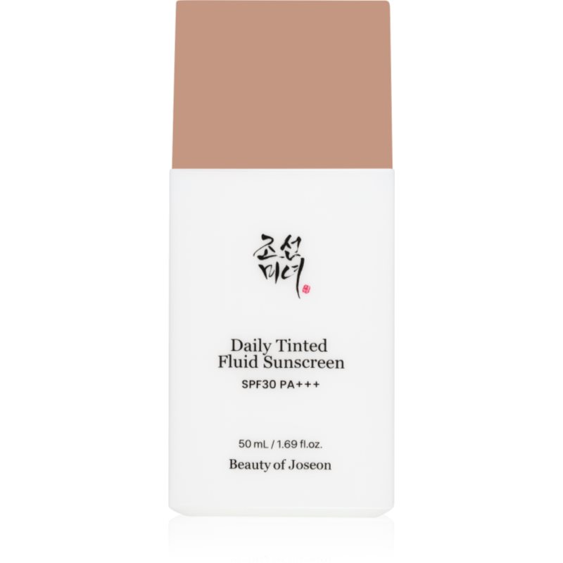 Beauty of Joseon Daily Tinted Fluid Sunscreen fluid protecție SPF 30 culoare MP200 50 ml