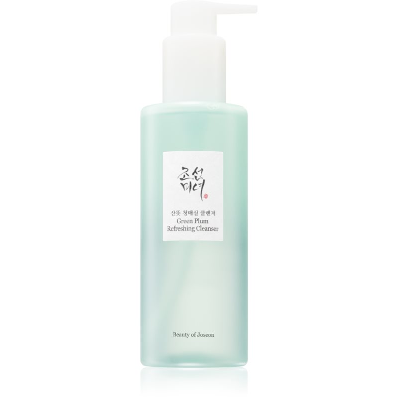 Beauty of Joseon Green Plum Refreshing Cleanser cremă spumantă pentru curățare cu efect de hidratare 200 ml