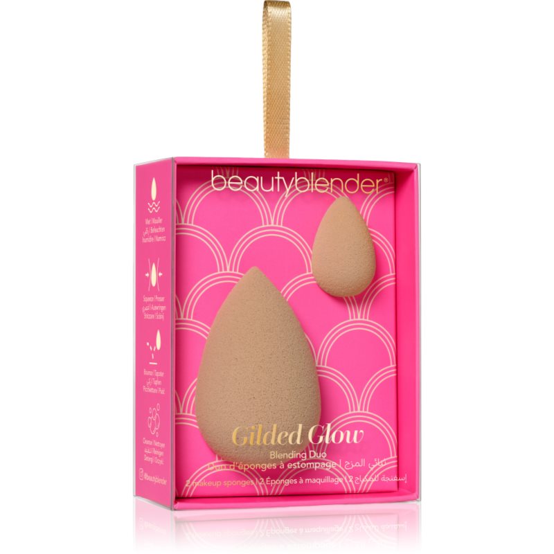 beautyblender® Gilded Glow burete pentru machiaj în ambalaj cadou