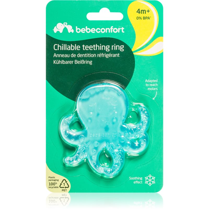 Bebeconfort Chillable Teething Ring jucărie pentru dentiție 4 M+ 1 buc