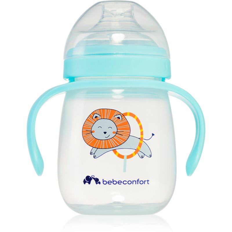 Bebeconfort Soft Spout Cup ceasca cu mânere 6 m+ Petit Baroudeur 240 ml