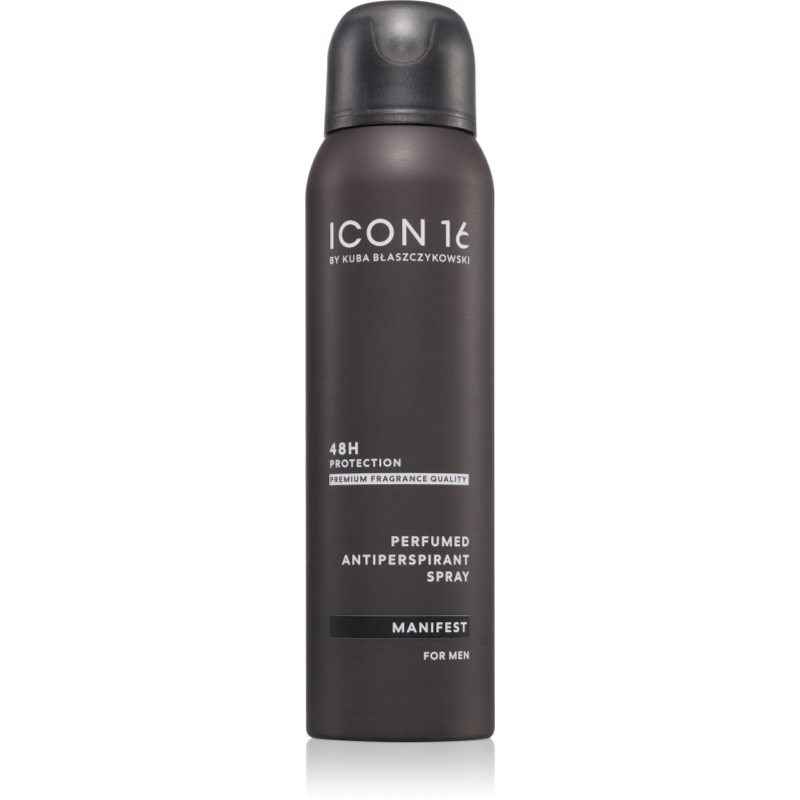 beBIO ICON16 Manifest spray anti-perspirant pentru bărbați 150 ml