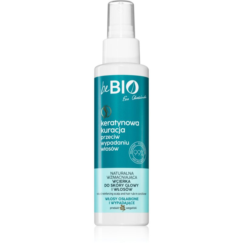 beBIO Ewa Chodakowska Keratin Treatment conditioner Spray Leave-in pentru părul slab cu tendință de cădere 100 ml