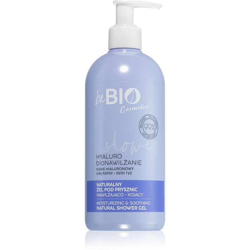 beBIO Hyaluro bioMoisture gel de dus hidratant 350 ml