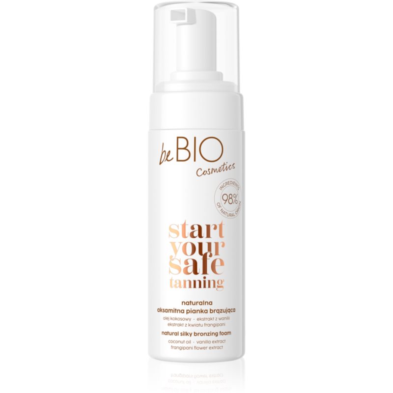 beBIO Safe Tanning spuma bronzanta 150 ml